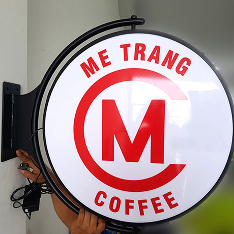 HỘP ĐÈN HÚT NỔI METRANG COFFEE