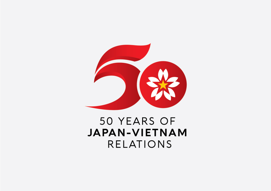 LOGO 50 NĂM JAPAN - VIET NAM