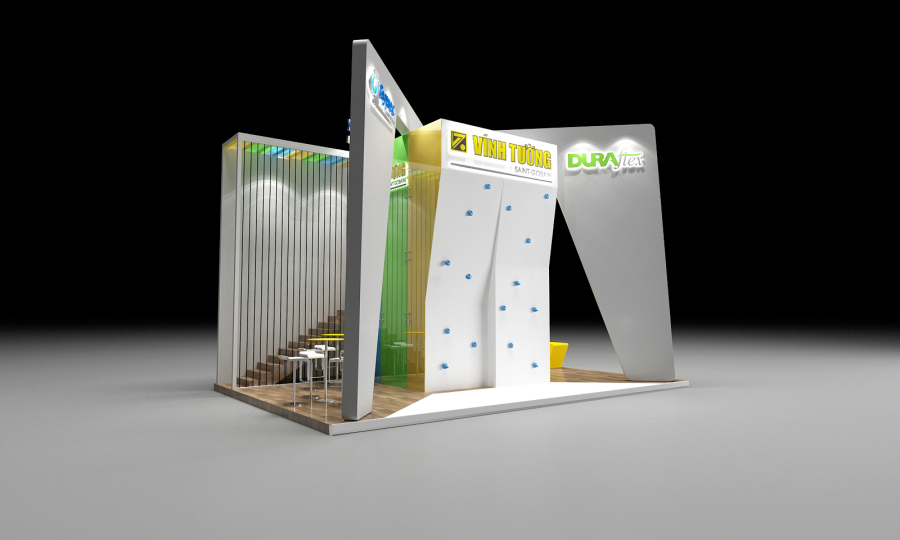 THI CÔNG BOOTH QUẢNG CÁO - VĨNH TƯỜNG