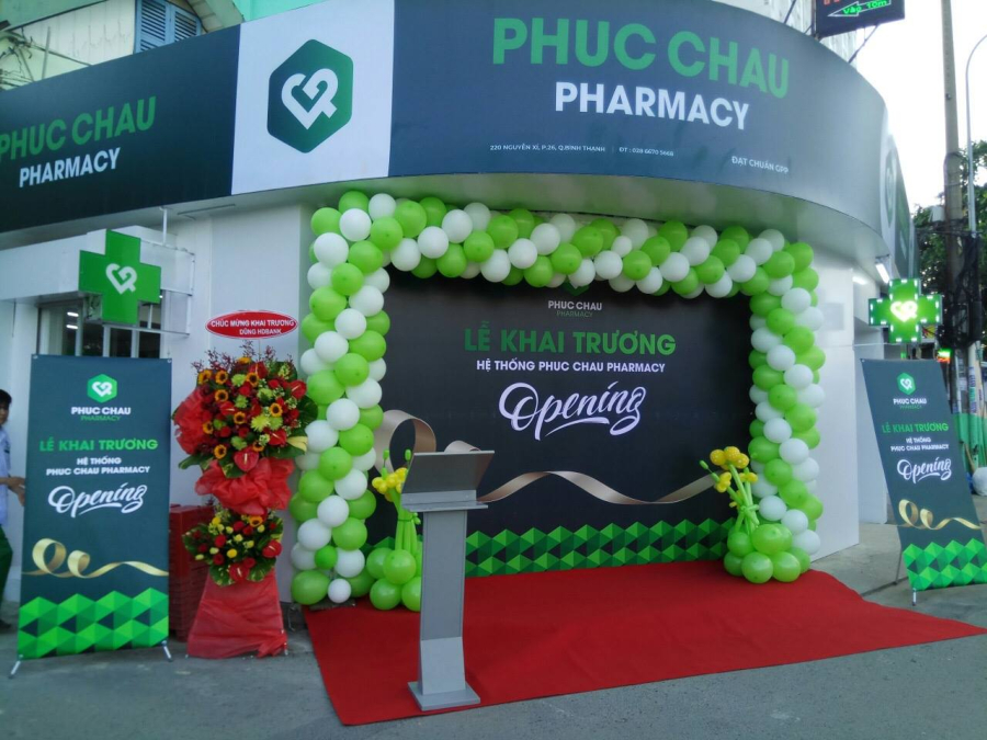 THIẾT KẾ THI CÔNG HỆ THỐNG PHUC CHAU PHARMACY