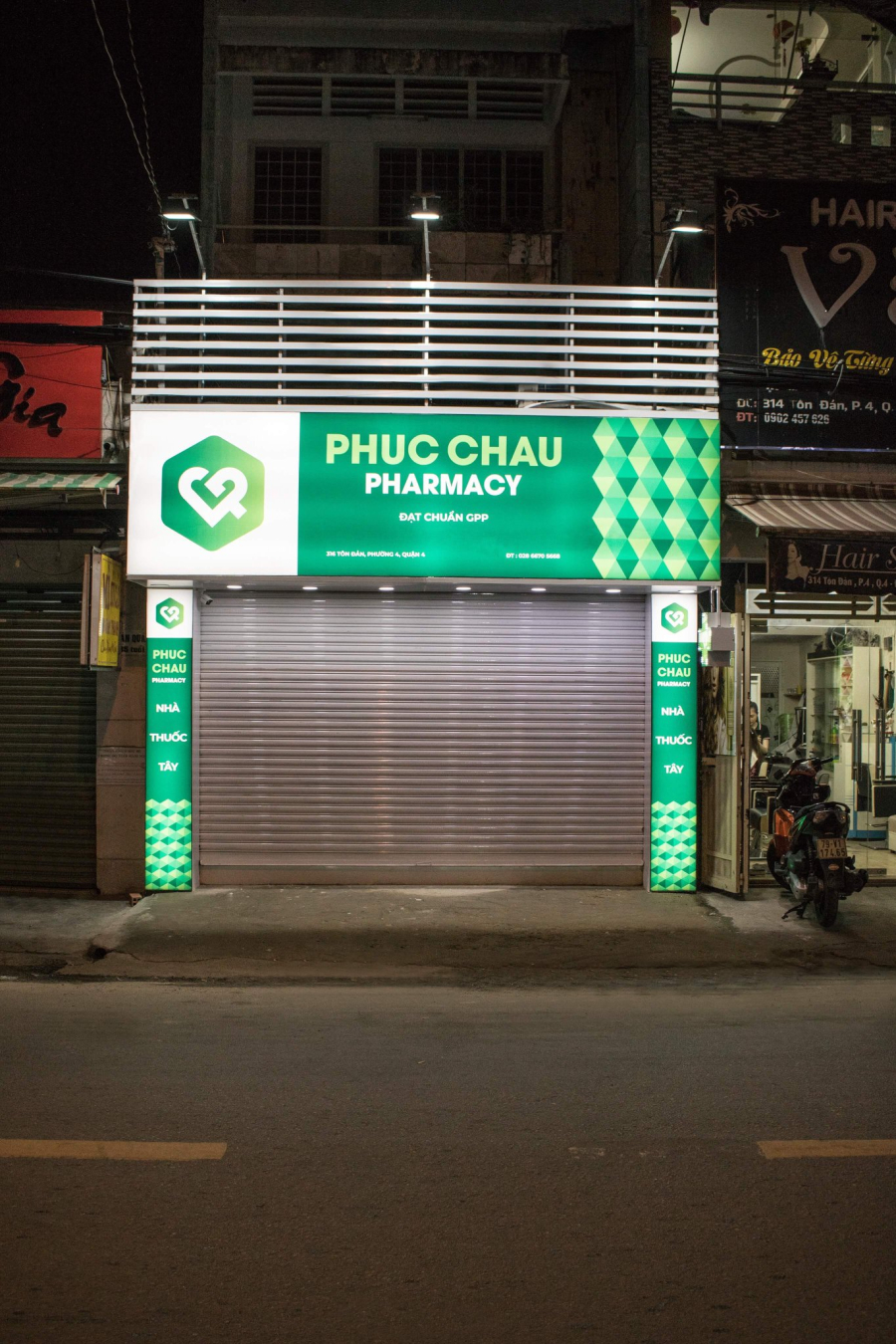 THIẾT KẾ THI CÔNG HỆ THỐNG PHUC CHAU PHARMACY