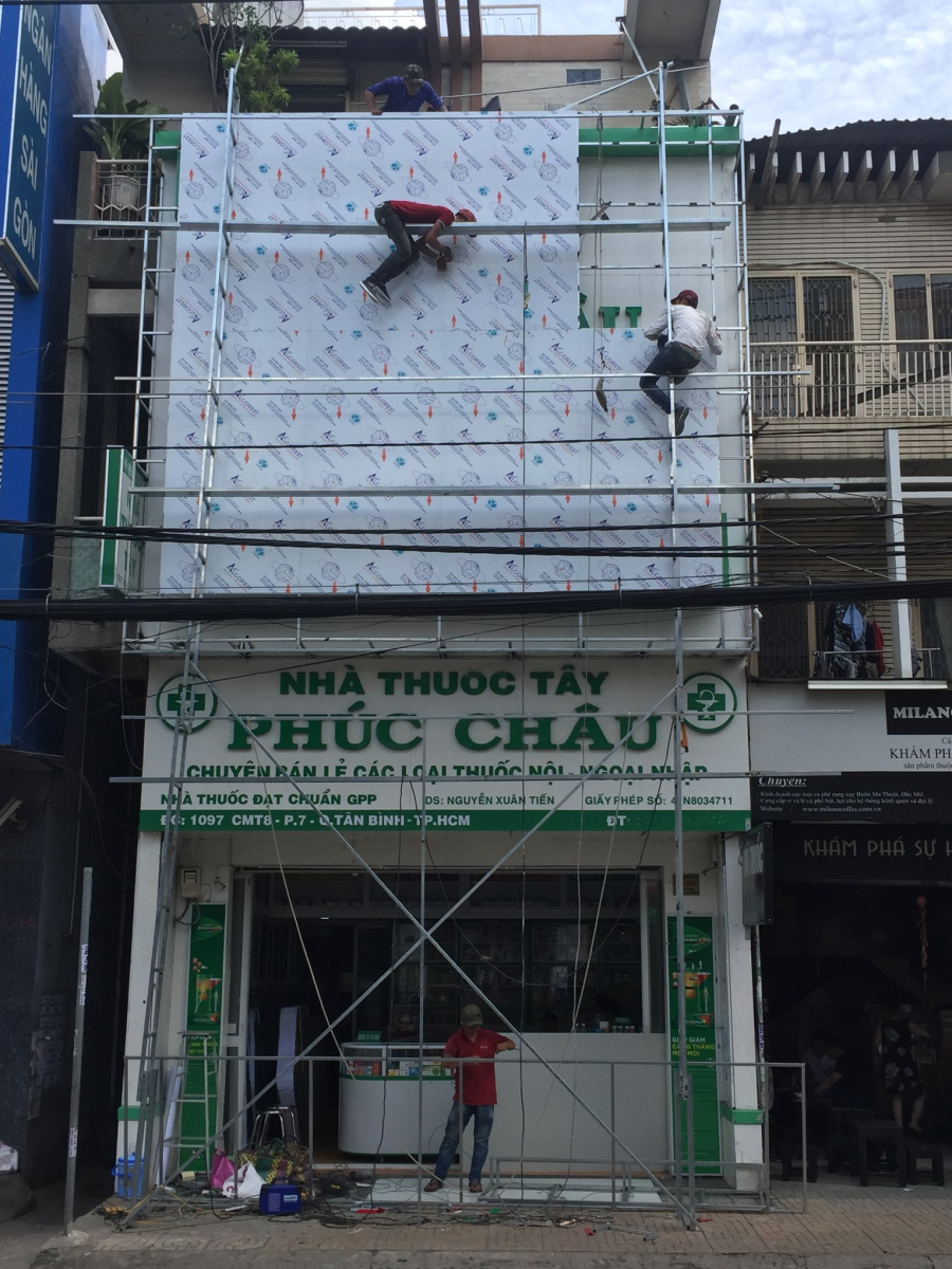 THIẾT KẾ THI CÔNG HỆ THỐNG PHUC CHAU PHARMACY