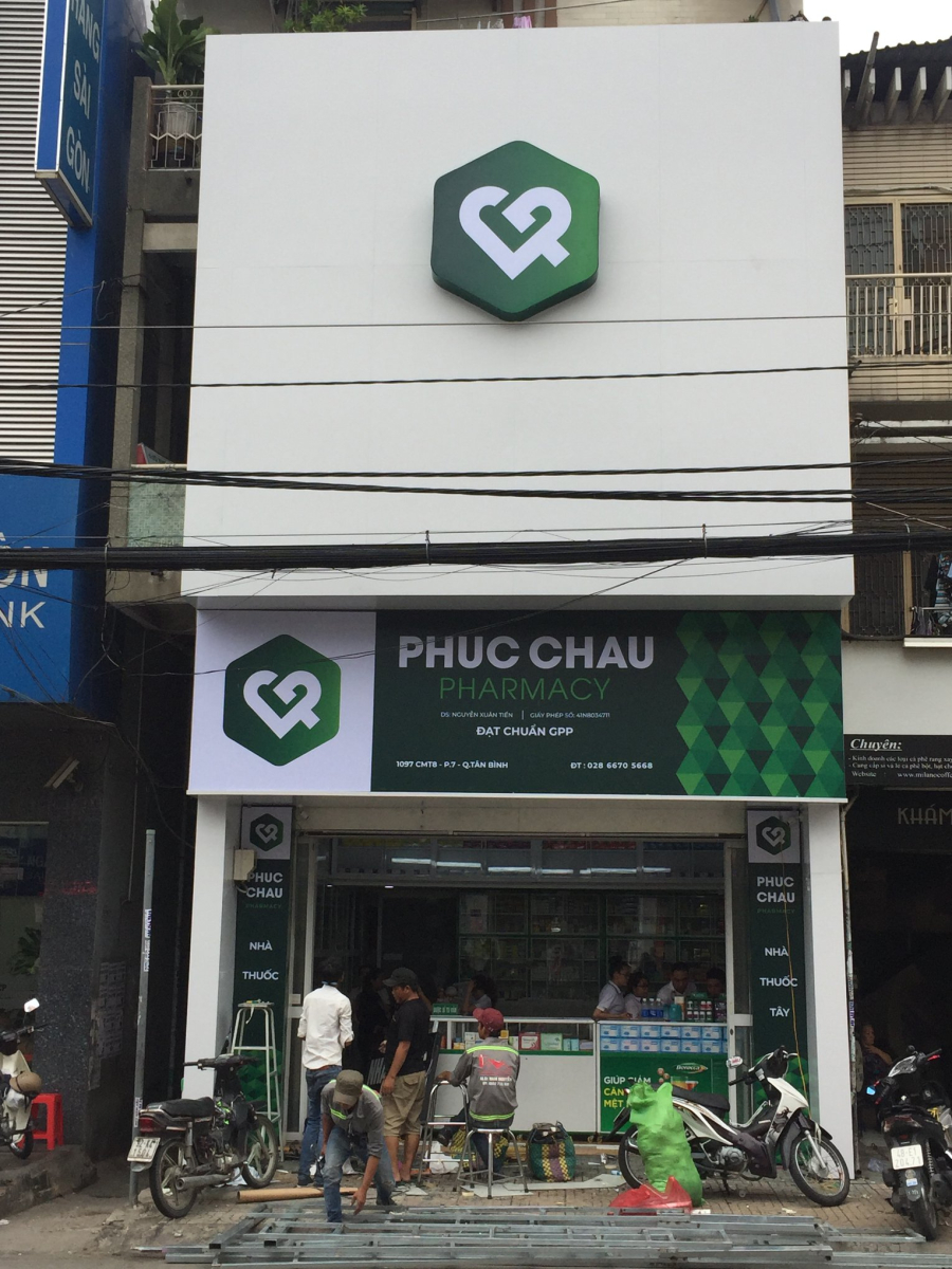 THIẾT KẾ THI CÔNG HỆ THỐNG PHUC CHAU PHARMACY